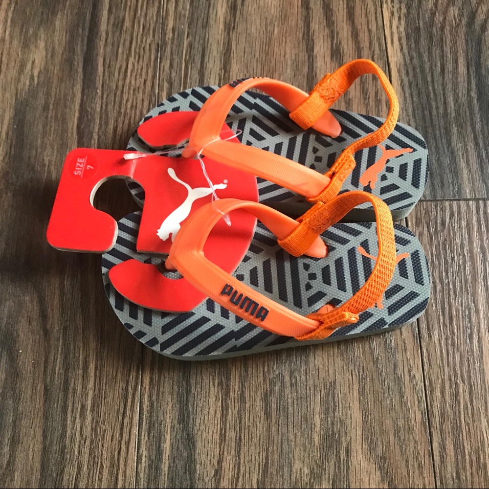 🆕NWT Puma Sling back flip flops